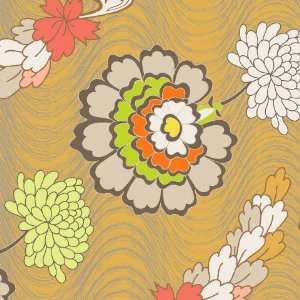  Naturella Carnations on gold by Art Gallery Fabrics 