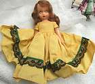 Story Book Doll yellow dress  