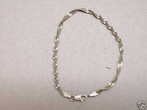 VINTAGE STERLING SILVER 925 SU ITALY BRACELET  