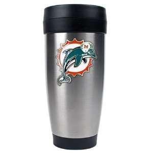  NIB Miami Dolphins NFL Stainless Tumbler Cup Mug Sports 