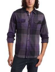  Purple   Flannel / Casual Button Down Shirts / Shirts 