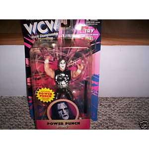  WCW Sting w/ Power Punch Toys & Games