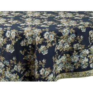  April Cornell 60 by 90 Inch Tablecloth, Dawn Navy