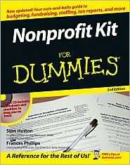 Nonprofit Kit For Dummies, (0764599097), Stan Hutton, Textbooks 