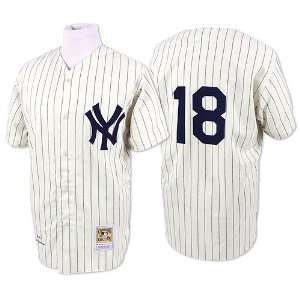   York Yankees Authentic 1956 Don Larsen Home Jersey by Mitchell & Ness