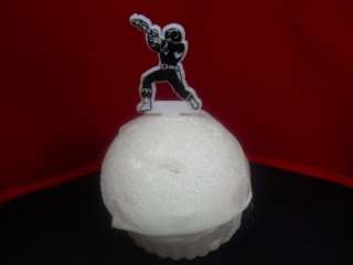 Power Ranger Party Cake Decorations Cupcake Rings Picks  