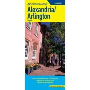   Map 600225 Alexandria And Arlington Virginia City Slicker Map Office