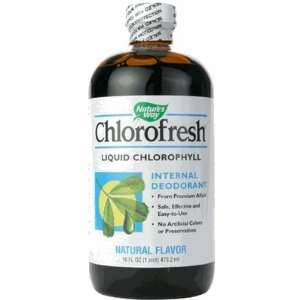  Natures Way Chlorofresh Liquid Chlorophyll 16 oz Natural 