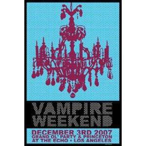  Vampire Weekend   Posters   Limited Concert Promo