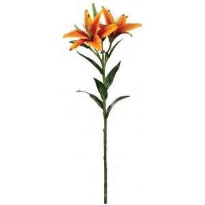  Artificial Tiger Lily Flower Silk Stem Wedding Decor
