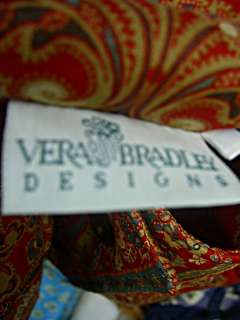 Vera Bradley Red Windsor Jacket Size Med  