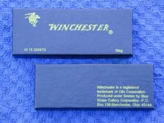 Winchester Genuine Burnt Stag W15 35097S Serpintine Seahorse Whittler 