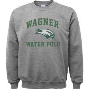   Seahawks Sport Grey Varsity Washed Water Polo Arch Crewneck Sweatshirt
