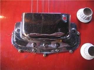 Rare Vintage 1960s Harmony Rocket Double Pickup Electric Guitar  