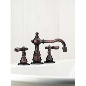 Mico 1000 L3 MB Mahogany Bronze Fia Double Handle Widespread Bathroom 