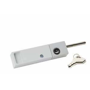   Patio Door Lock w/Rotating Bolt in White (Set of 10)