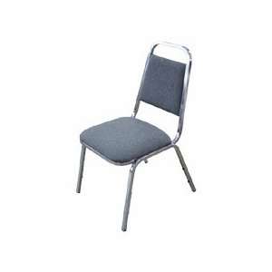 CT, Gray   Sold as 1 CT   All purpose stacking chairs feature a fabric 