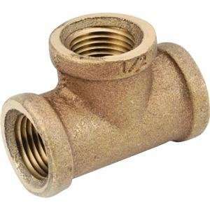  Anderson Metals Corp 3/8 Brs Tee 738101 06 Brass Pipe 