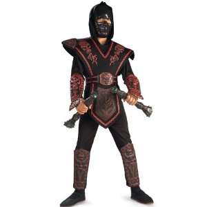   Warrior Ninja Costume Large 12 14 Kids Halloween 2011 Toys & Games