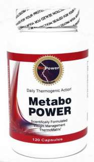 1x Metabo POWER Energy Thermogenic Weight Loss 120 Caps  