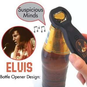    Singing Elvis Presley Opener (Suspicious Mind) Toys & Games