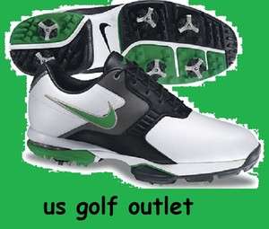 Nike Air Academy II 2012 Golf Shoes style #483248 101 White/Black/Grey 