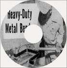 HEAVY DUTY HOSFIELD TYPE METAL BENDER PLANS on CD  