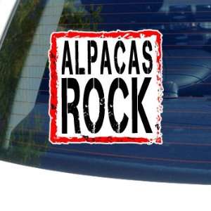  Alpacas Rock   Window Bumper Laptop Sticker Automotive