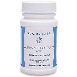  Alpha Ketoglutaric Acid 300 mg 60 Vegetable Capsules 