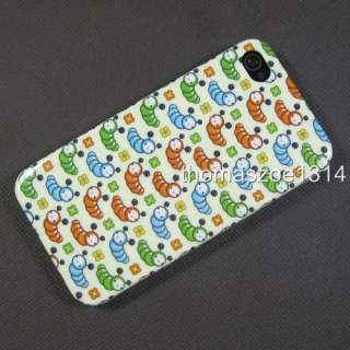 New Cute Lovely Caterpillar Hard Back Case Cover Protector For Apple 