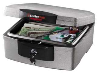 Sentry Fire Safe Waterproof Security Key Lock Media Chest H2300  
