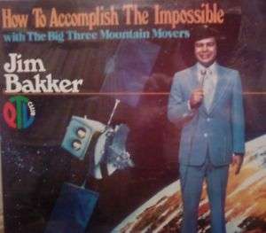 JIM BAKKER/how to accomplish the impossible/sealed lp  