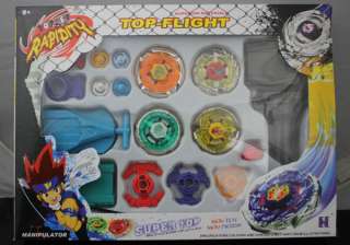 NEW BEYBLADE 4D TOP RAPIDITY METAL FUSION FIGHT MASTER SET  