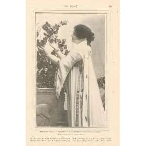  1903 Print Opera Prima Donna Elonora Duse 
