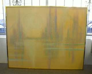   Signed Stephen Kaye Acrylic Title Unknown 60x48 Painting Art  