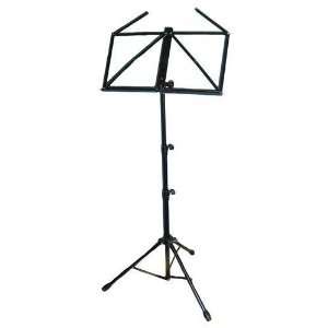 Gig N Go Folding Music Stand Black Musical Instruments