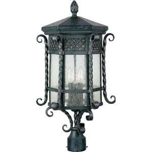   Light Outdoor Pole/Post Lantern H22.5 W11