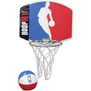  NBA League Gear Spalding NBA Logo Man Hoop Set Sports 