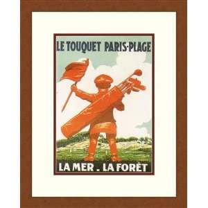  Le Touquet by E. Courchinoux   Framed Artwork