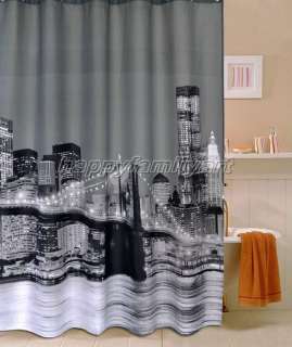   Scene Design Waterproof Bathroom Fabric Shower Curtain ys140  