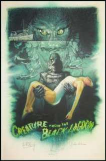 CREATURE FROM THE BLACK LAGOON by Drew Struzan Giclee l.e. of 235 