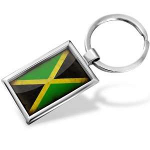  Keychain Jamaica Flag   Hand Made, Key chain ring 