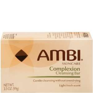 Ambi Skin Care Cleansing Bar Complexion 3.5 ounces (Quantity of 9)