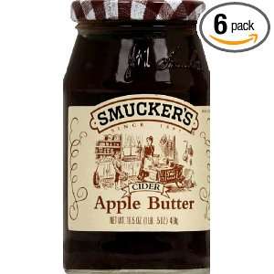 Smuckers Cider Apple Butter, 16.5000 Ounce (Pack of 6)  