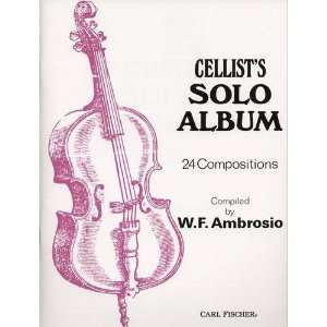  Ambrosio, W.F.   Cellists Solo Album   Fischer Edition 