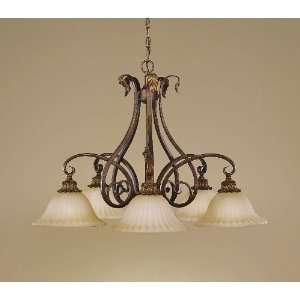 Sonoma Valley Collection 5 Light Chandelier 33 W Murray Feiss F2075 