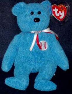 Ty Authentic Rare Addison the Chicago Cubs baseball bear Beanie Baby 