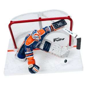  Grant Fuhr NHL Lengends Series 2 Blue Jersey Toys & Games