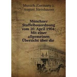   die . (9785877252608) August Steinhauser Munich (Germany ) Books
