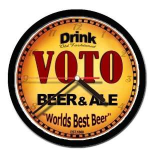  VOTO beer and ale cerveza wall clock 